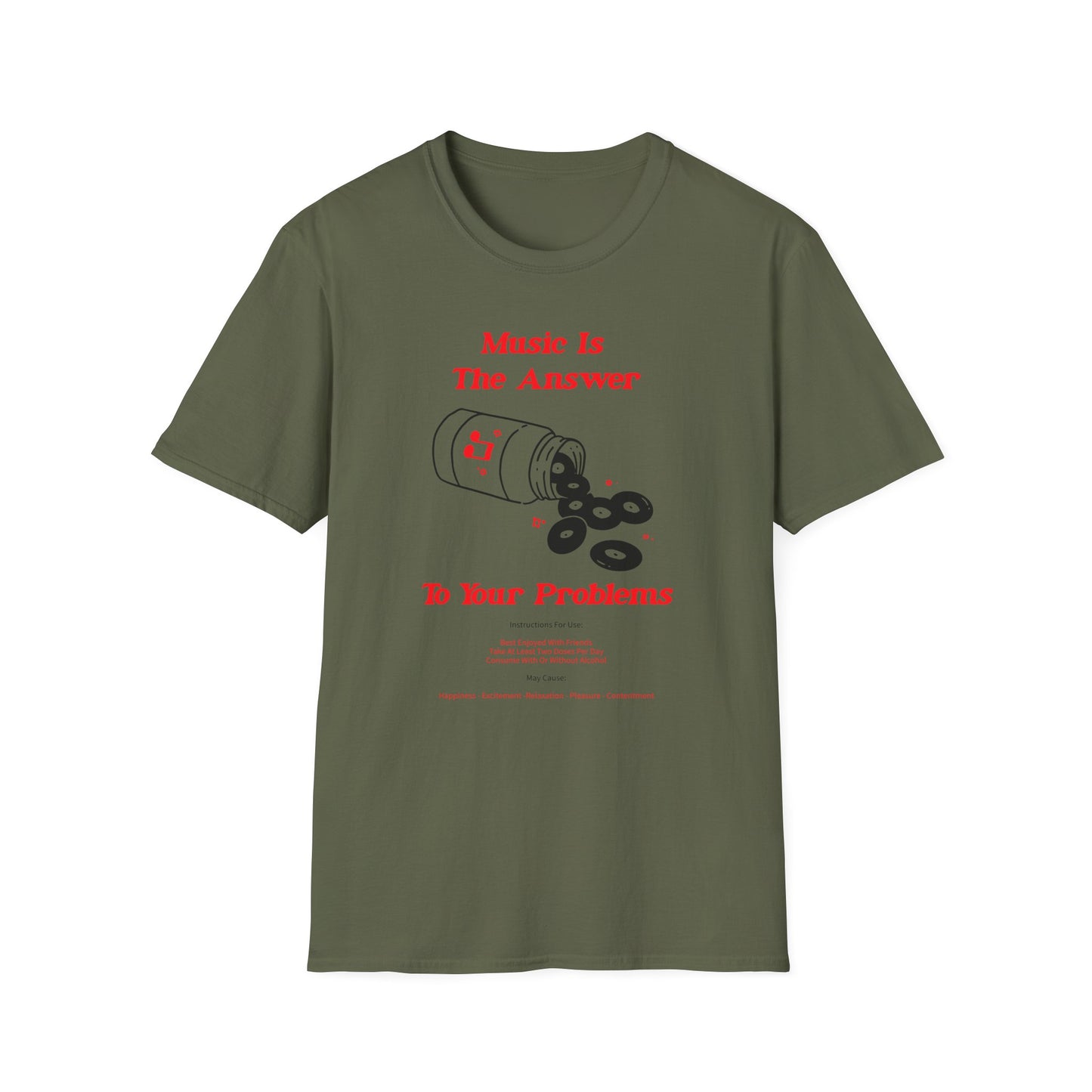 Music Is The Answer Camiseta