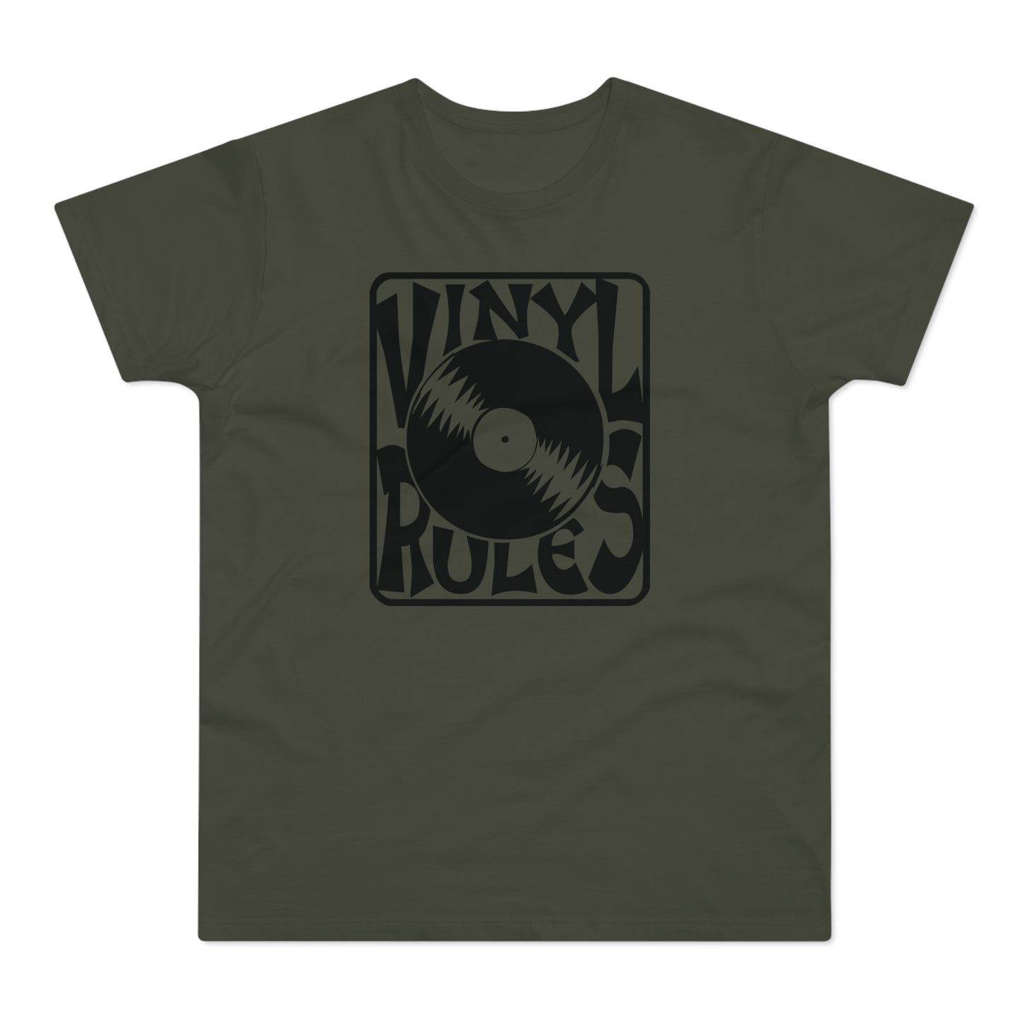 Vinyl Rules Camiseta (Estándar)