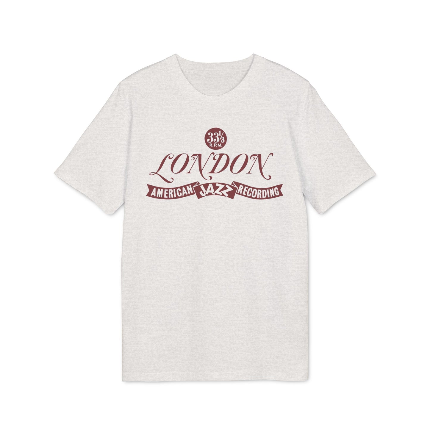 London American Jazz Records Camiseta (Algodón Orgánico)