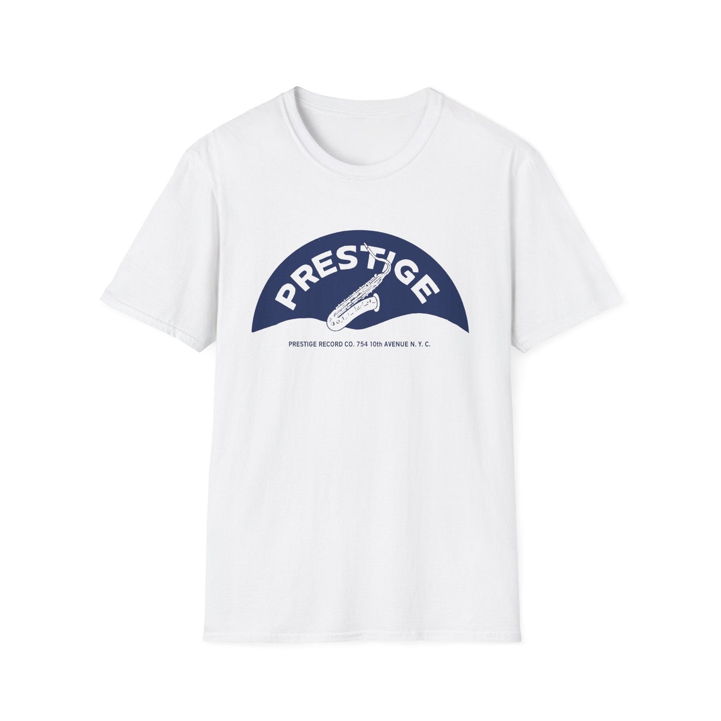 Prestige Records Sax Design T Shirt (S) - BLACK FRIDAY - ÚLTIMA UNIDAD - 50 % DE DESCUENTO