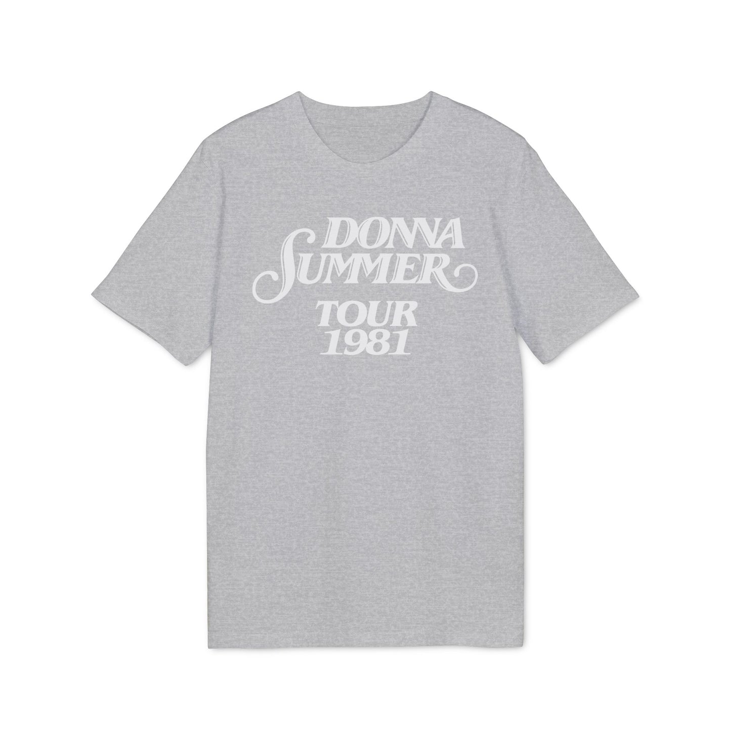 Donna Summer Tour 1981 Camiseta (Algodón Orgánico)