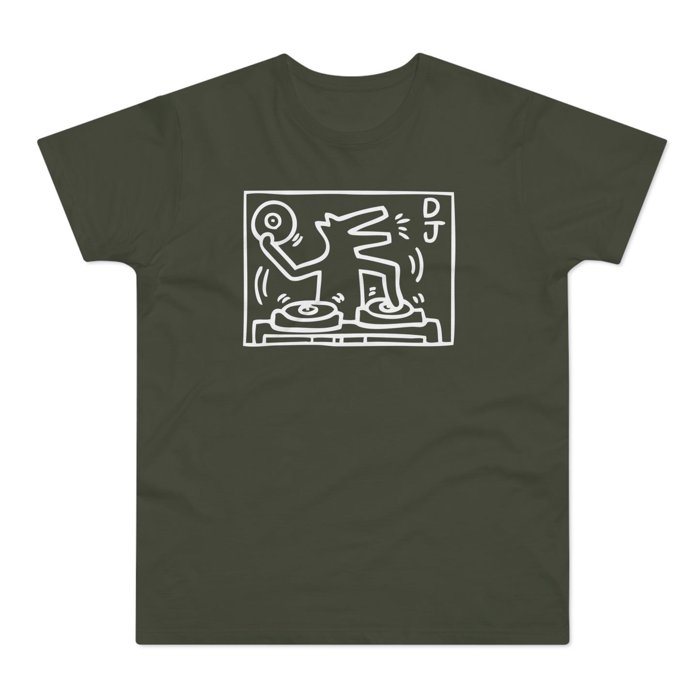 DJ Dog Camiseta (Estándar)