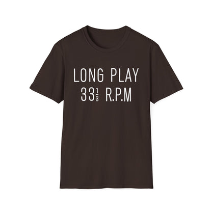 Long Play 33 1/3 RPM Camiseta