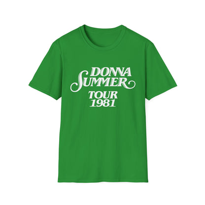 Donna Summer Tour 1981 Camiseta