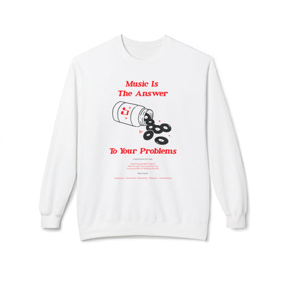 Music Is The Answer Sudadera