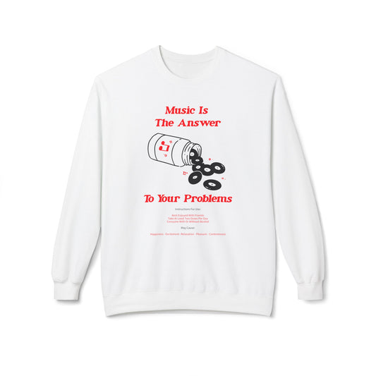 Music Is The Answer Sudadera