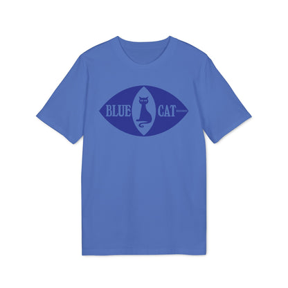 Blue Cat Records Eye Camiseta (Algodón Orgánico)