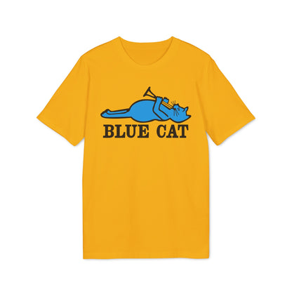 Blue Cat Records Camiseta (Algodón Orgánico)