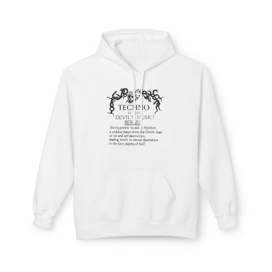 Techno is The Devil's Music Sudadera Con Capucha