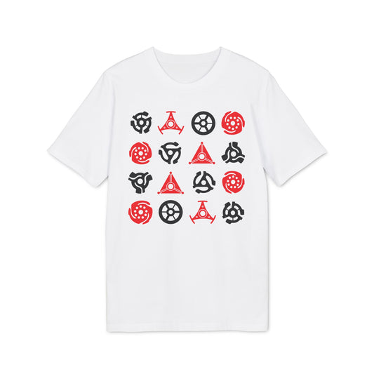 16 Record Adaptors Camiseta (Algodón Orgánico)