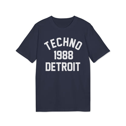 Techno Detroit 1988 Camiseta (Algodón Orgánico)