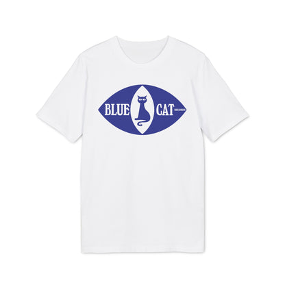 Blue Cat Records Eye Camiseta (Algodón Orgánico)