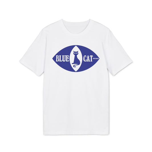 Blue Cat Records Eye Camiseta (Algodón Orgánico)
