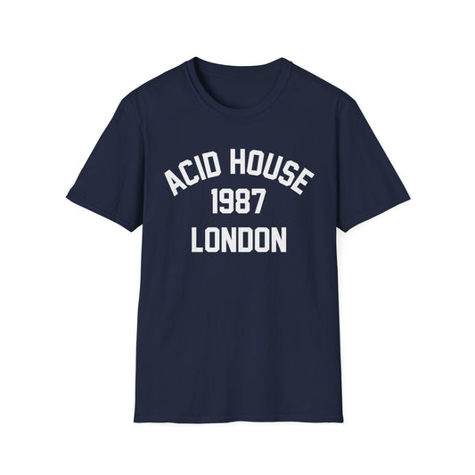London 1987 Acid House T Shirt (L) - BLACK FRIDAY - ÚLTIMA UNIDAD - 50 % DE DESCUENTO