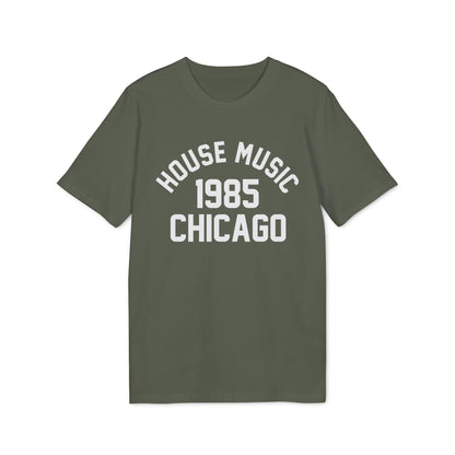 House Music 1986 Chicago Camiseta (Algodón Orgánico)