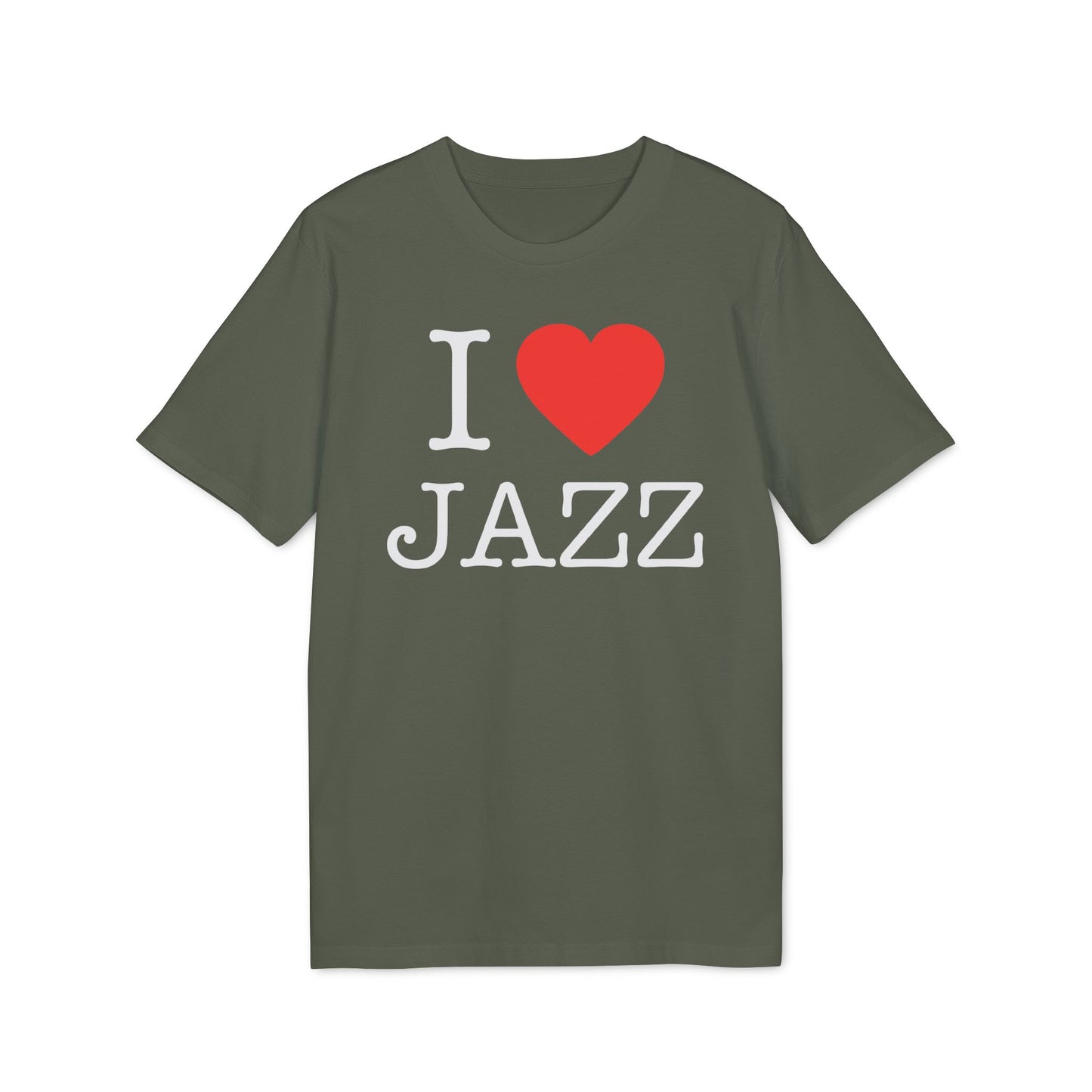 I Love Jazz Camiseta (Algodón Orgánico)