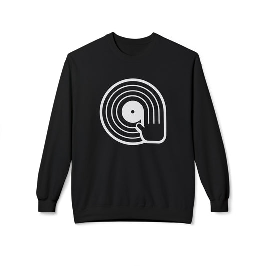 Vinyl Scratching Sudadera