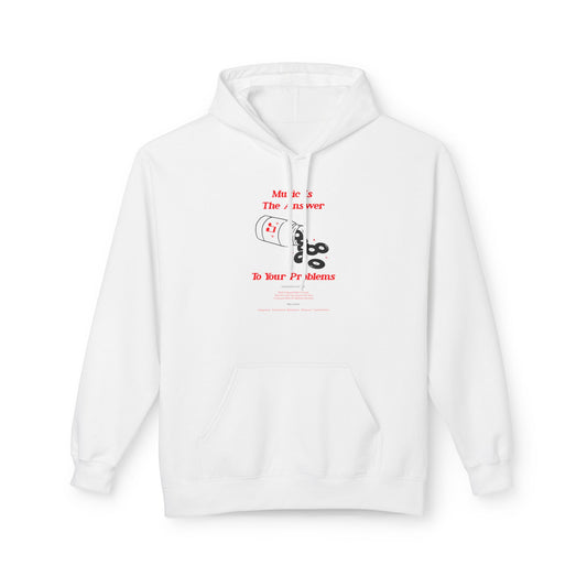 Music Is The Answer Sudadera Con Capucha