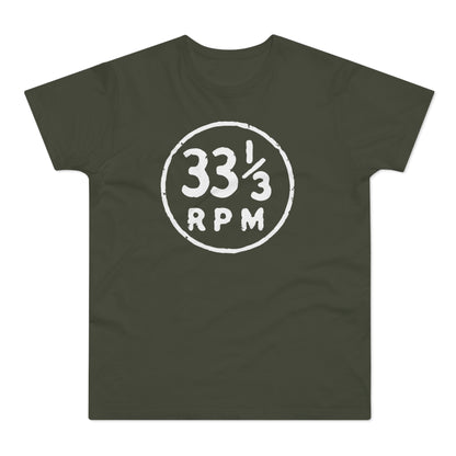 33 1/3 RPM Camiseta (Estándar)