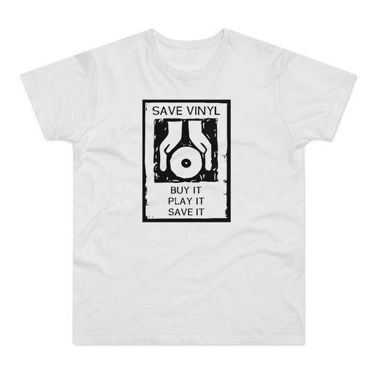Save The Vinyl T Shirt (L) - BLACK FRIDAY - ÚLTIMA UNIDAD - 40 % DE DESCUENTO