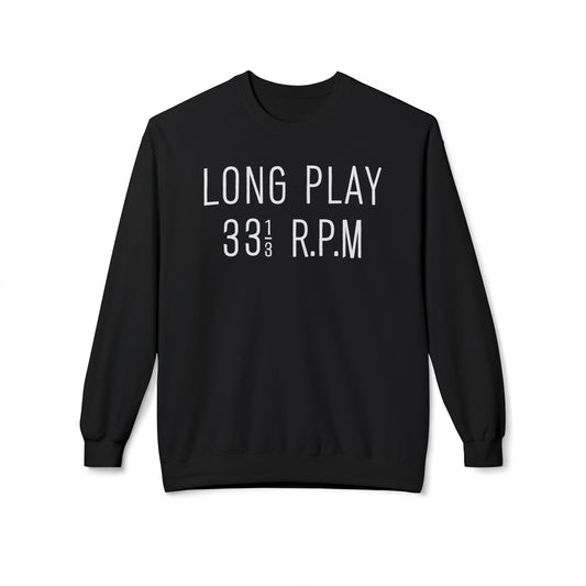 Long Play 33 1/3 RPM Sudadera