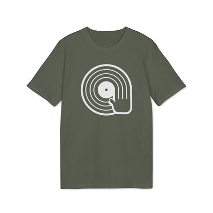 Vinyl Scratching Camiseta (Algodón Orgánico)