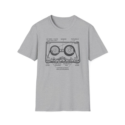 How It Works: Cassette Tape Camiseta