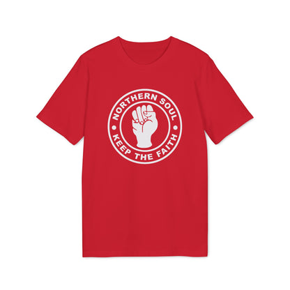 Northern Soul Keep The Faith Camiseta (Algodón Orgánico)