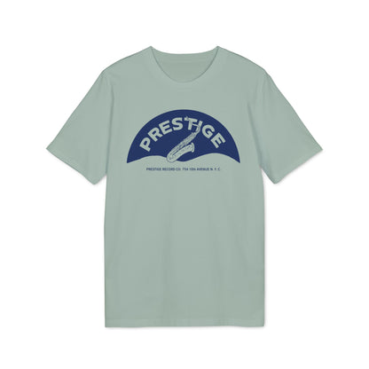 Prestige Records Camiseta (Algodón Orgánico) Saxophone Design