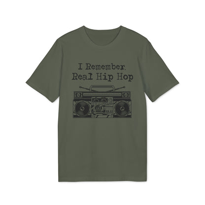 I Remember Real Hip Hop Camiseta (Algodón Orgánico)