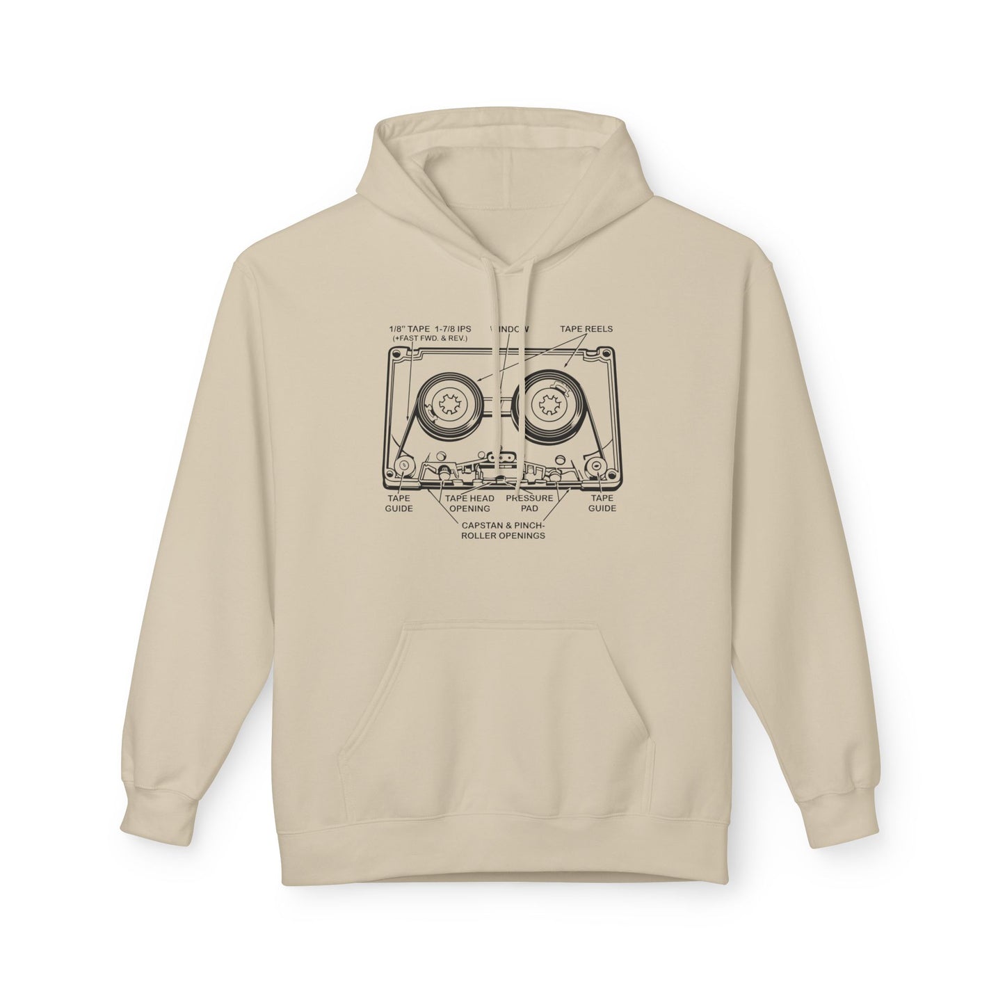 How It Works: Cassette Tape Sudadera Con Capucha