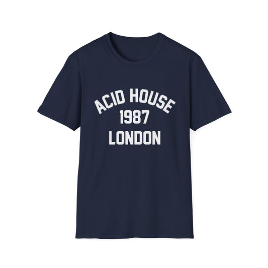 London 1987 Acid House T Shirt (2XL) - BLACK FRIDAY - ÚLTIMA UNIDAD - 50 % DE DESCUENTO