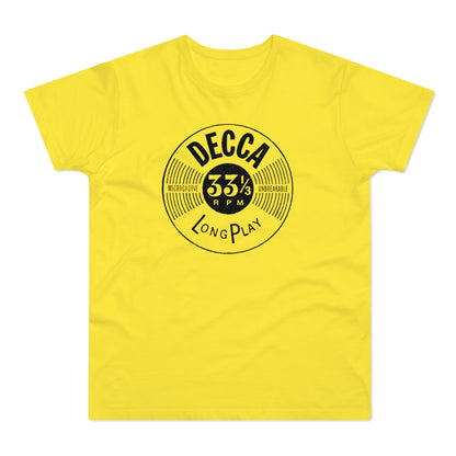 Decca Records Long Play Camiseta (Estándar)