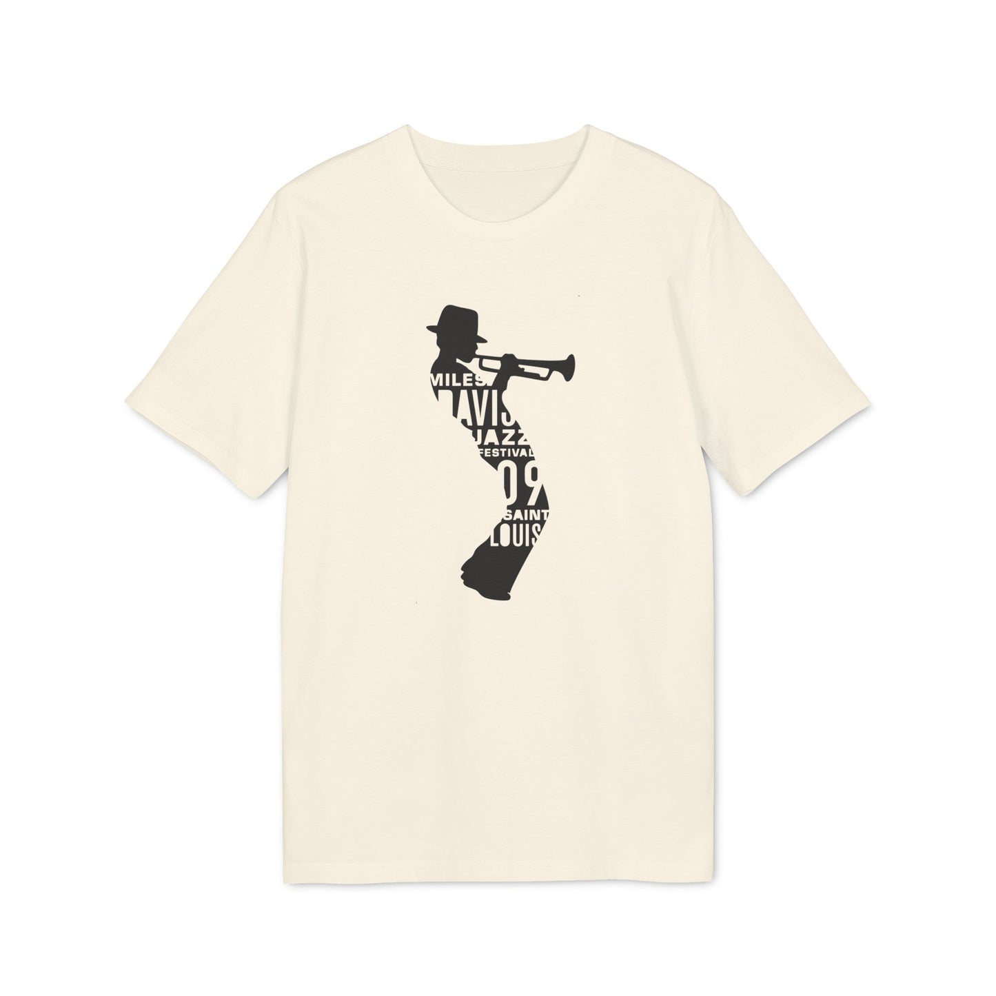 Miles Davis Camiseta (Algodón Orgánico) Design 2