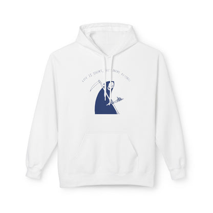 Life Is Short Buy More Records Sudadera Con Capucha