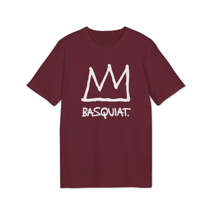 Jean Michel Basquiat Crown Logo Camiseta (Algodón Orgánico)