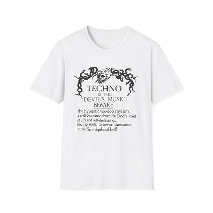 Techno is The Devil's Music Camiseta