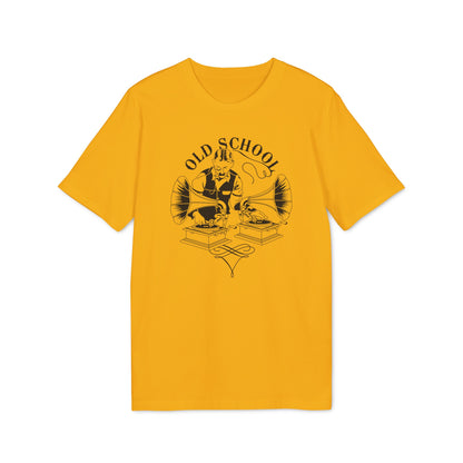 Old School DJ Camiseta (Algodón Orgánico)