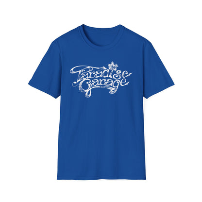 Paradise Garage Camiseta Impresión Envejecida