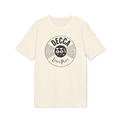 Decca Records Long Play Camiseta (Algodón Orgánico)