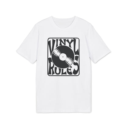 Vinyl Rules Camiseta (Algodón Orgánico)