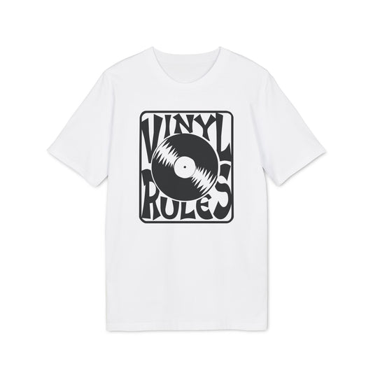 Vinyl Rules Camiseta (Algodón Orgánico)