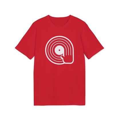 Vinyl Scratching Camiseta (Algodón Orgánico)