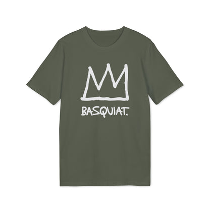 Jean Michel Basquiat Crown Logo Camiseta (Algodón Orgánico)