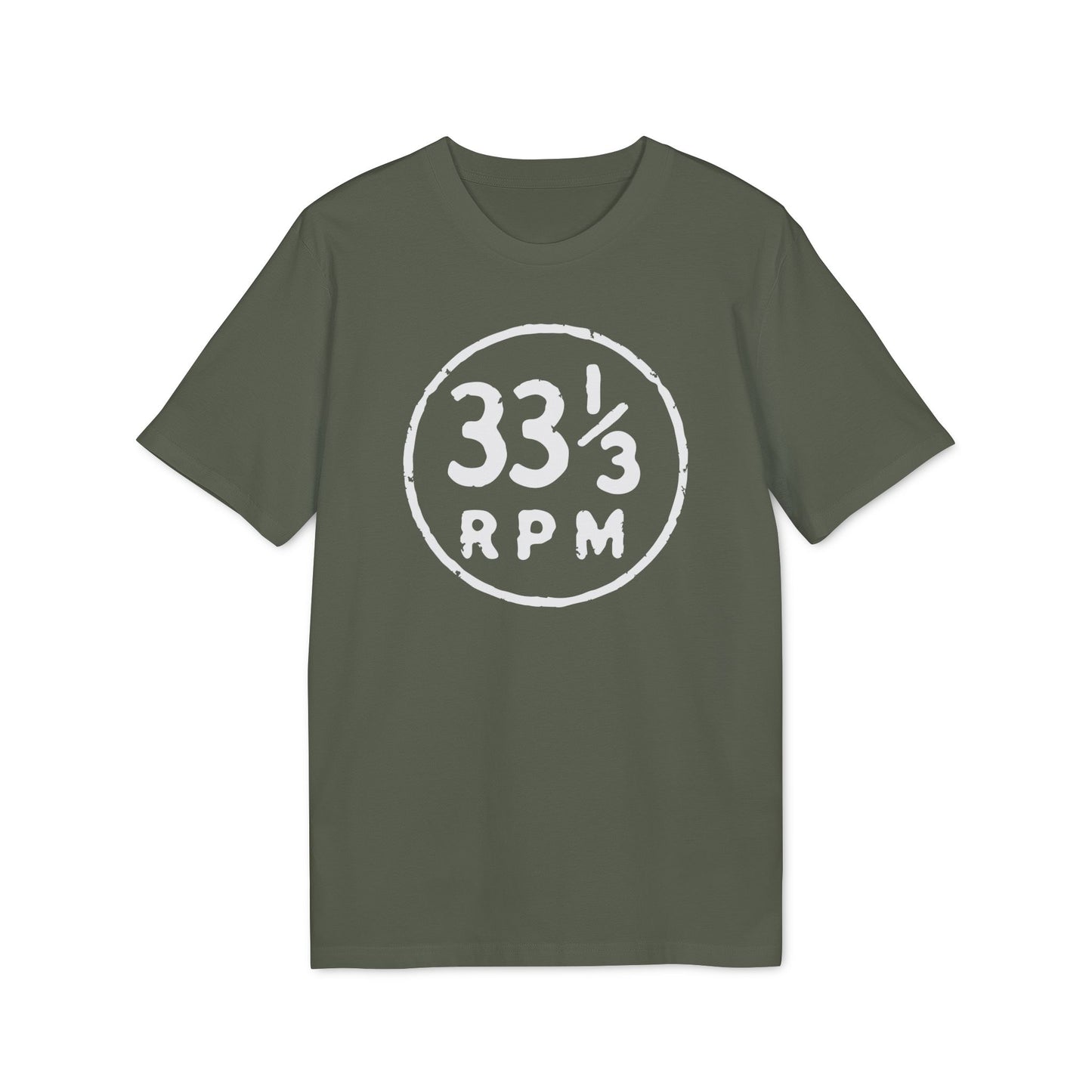 33 1/3 RPM Camiseta (Algodón Orgánico)