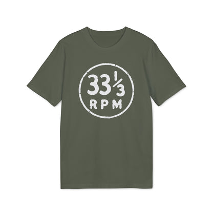 33 1/3 RPM Camiseta (Algodón Orgánico)