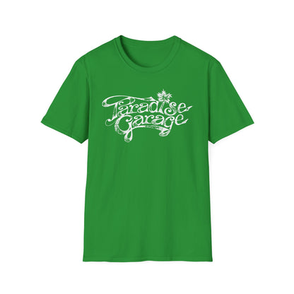 Paradise Garage Camiseta Impresión Envejecida
