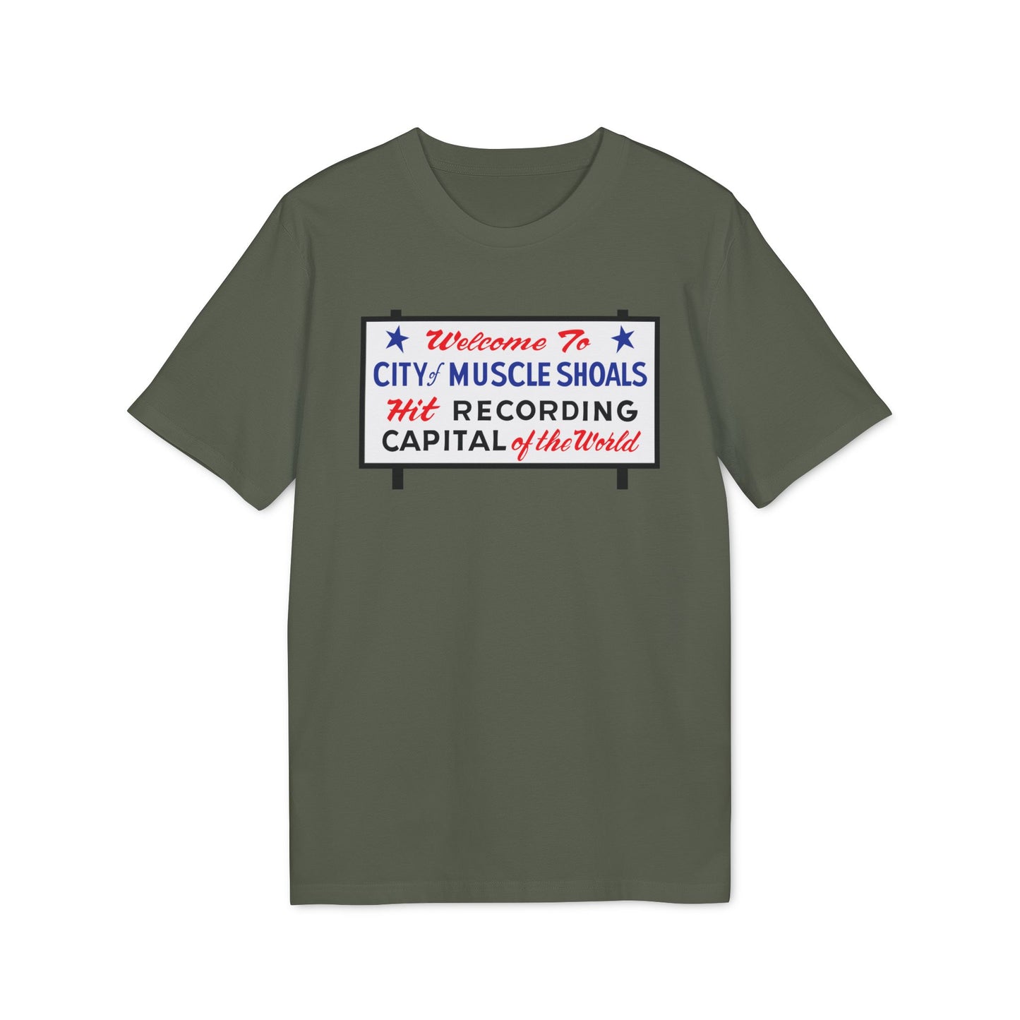 Welcome To Muscle Shoals Camiseta (Algodón Orgánico)
