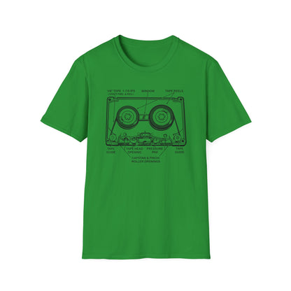 How It Works: Cassette Tape Camiseta