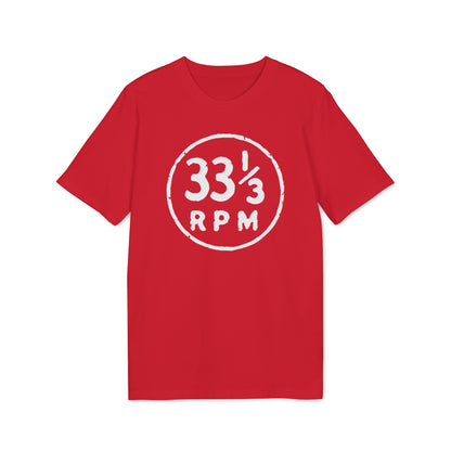 33 1/3 RPM Camiseta (Algodón Orgánico)